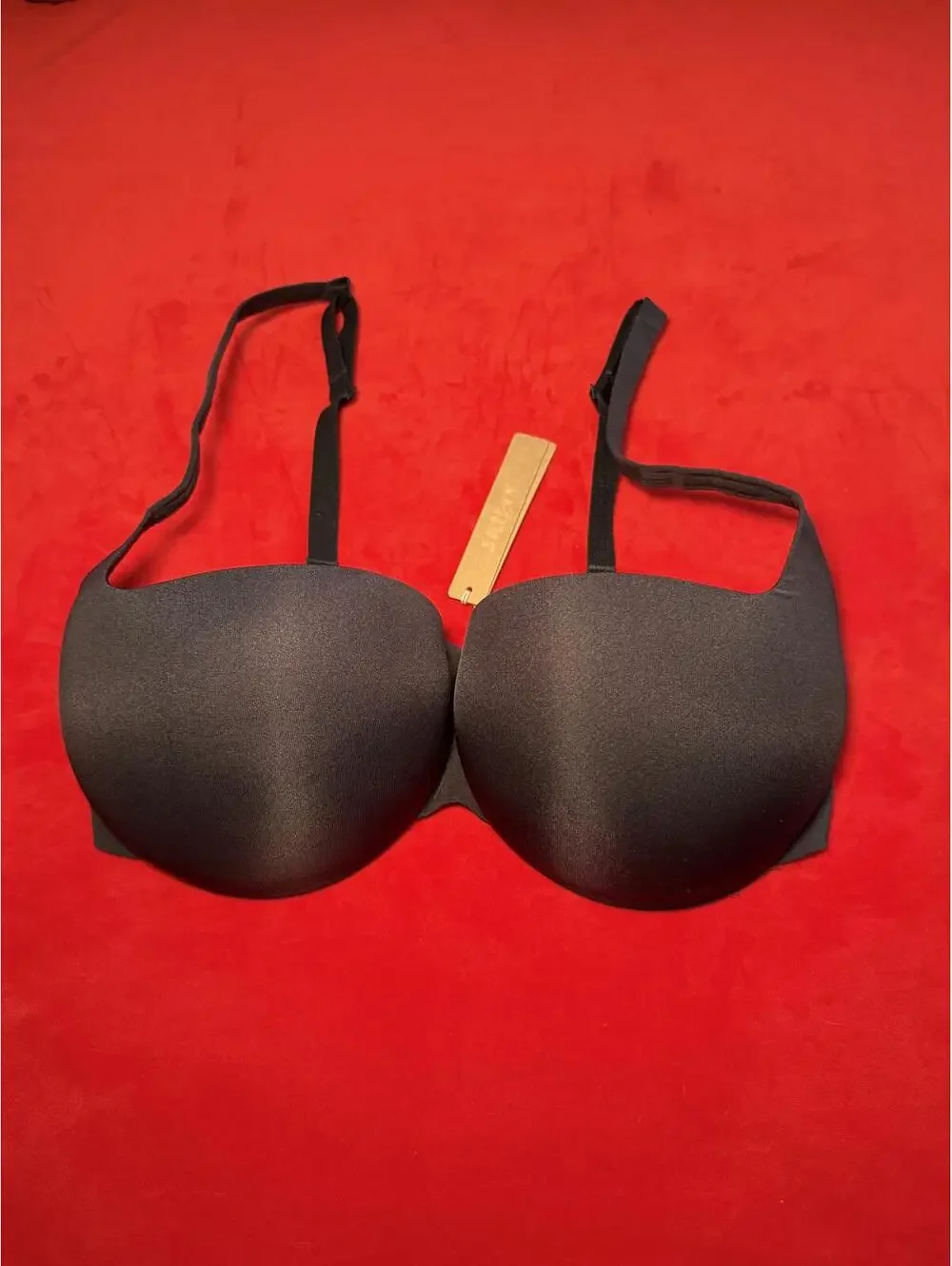Skims Ultimate Push-Up Balconette Bra Color ONYX Size 34DDD - Picture 1 of 4